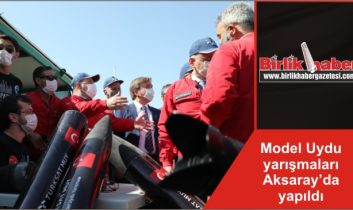 Model Uydu yarışmaları Aksaray’da yapıldı