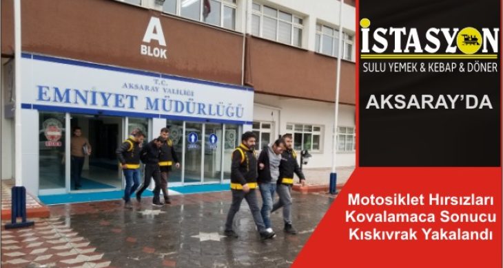 Motosiklet Hırsızları Kovalamaca Sonucu Kıskıvrak Yakalandı