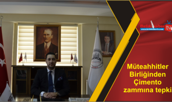 Müteahhitler Birliğinden Çimento zammına tepki