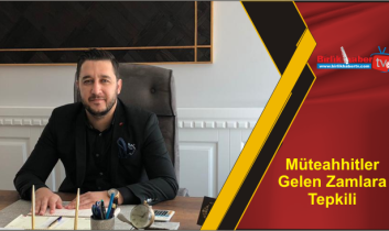 Müteahhitler Gelen Zamlara Tepkili