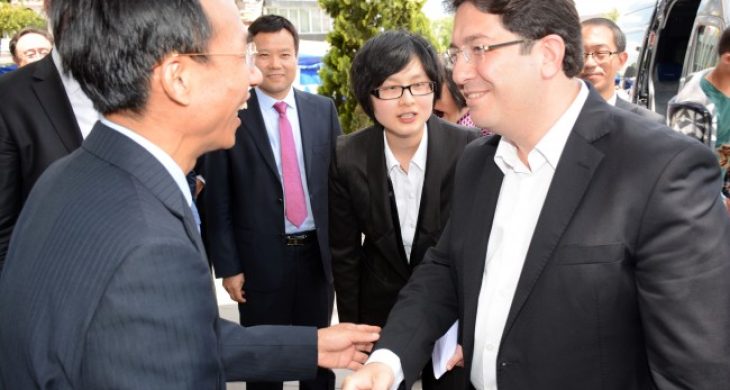 Çin Büyükelçisi ve İşadamları Başkan Yazgı’yı Ziyaret Etti