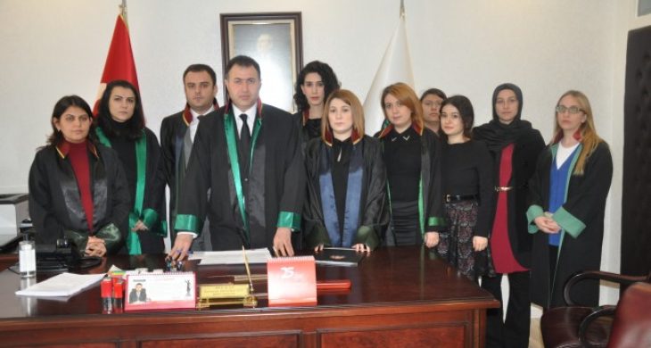 Aksaray Barosu Özgecan Cinayeti ve İç Güvenlik Paketi Basın Açıklaması‏ yaptı