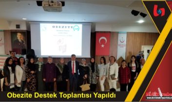 Obezite Destek Toplantısı Yapıldı