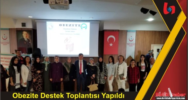 Obezite Destek Toplantısı Yapıldı