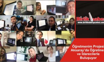 Öğretmenim Projesi Aksaray’da Öğretmen ve İdarecilerle Buluşuyor