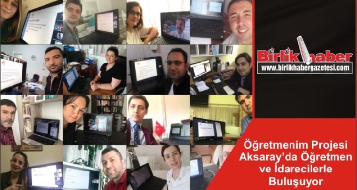 Öğretmenim Projesi Aksaray’da Öğretmen ve İdarecilerle Buluşuyor