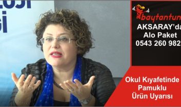 Okul Kıyafetinde Pamuklu Ürün Uyarısı