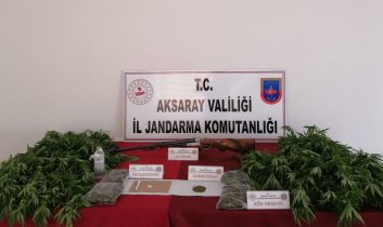 Ortaköy’deki evinin bahçesinde yakalandı