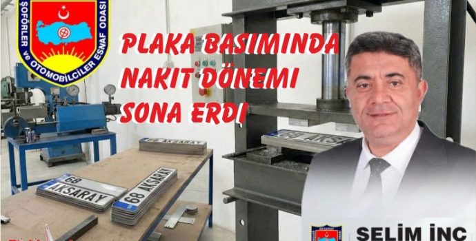 Plaka Basımında Nakit Dönemi Sona Erdi