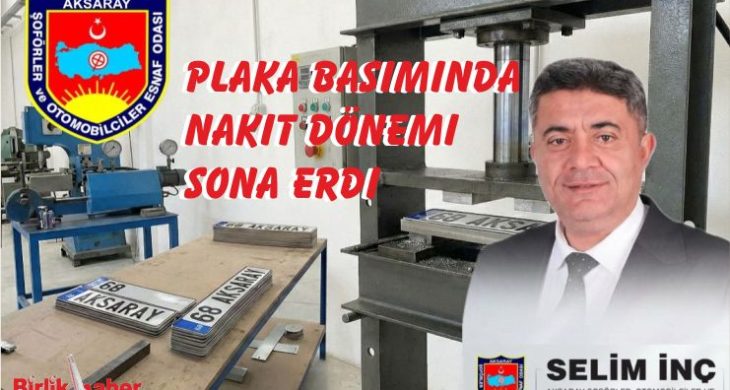 Plaka Basımında Nakit Dönemi Sona Erdi