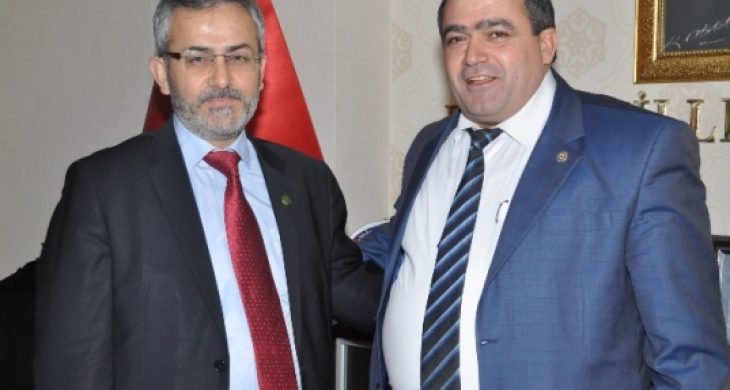 Prof. Dr. Ayhan’dan Başkan Koçak’a Hayırlı Olsun Ziyareti