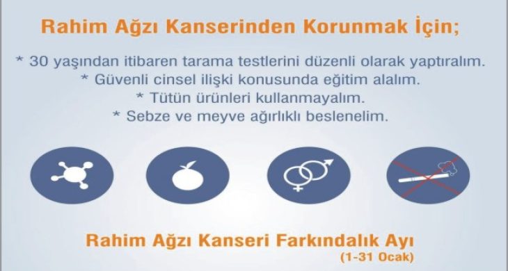 Rahim Ağzı Kanseri Farkındalık Ayı