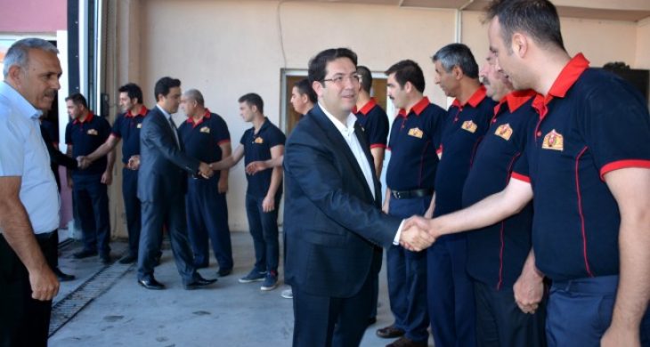 Başkan Yazgı, Belediye Personeli İle Bayramlaştı