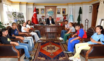 Balıkersirli Özel Sporcular Başkanı Ziyaret Etti