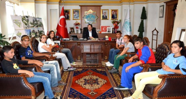 Balıkersirli Özel Sporcular Başkanı Ziyaret Etti