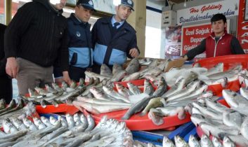 Aksaray’da Balıkçılar Denetimden Geçiriliyor