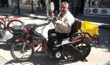 Engelli Vatandaşın Motosikletini Çaldılar