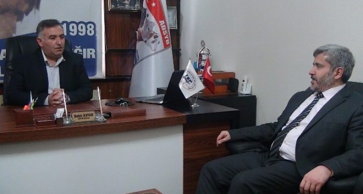 Rektör Şahin’den Başkan Kayan’a Ziyaret