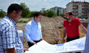 Başkan Yazgı, Çalışmaları  Yerinde İnceledi