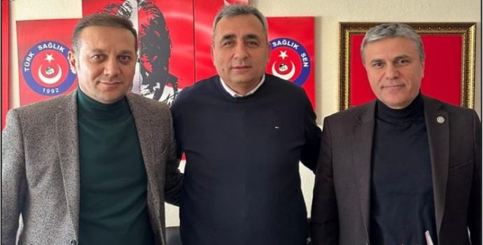 Sağlık Sen, Türk Sağlık-Sen’i Ziyaret Etti