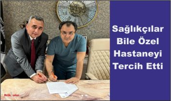 Sağlıkçılar Bile Özel Hastaneyi Tercih Etti