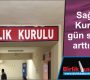 Sağlık Kurulu gün sayısı arttırıldı