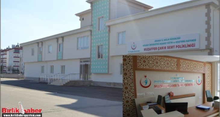 Semt Polikliniği 7 Mahalleye Hizmet Verecek