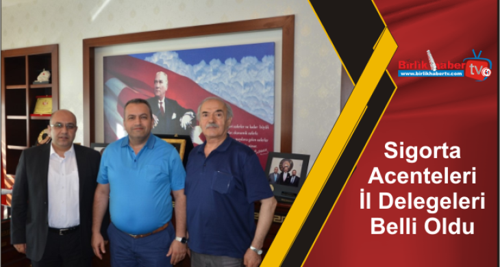 Sigorta Acenteleri İl Delegeleri Belli Oldu