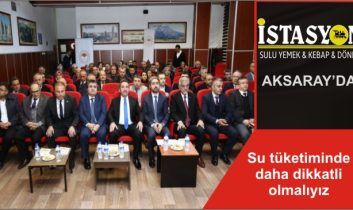 Su tüketiminde daha dikkatli olmalıyız