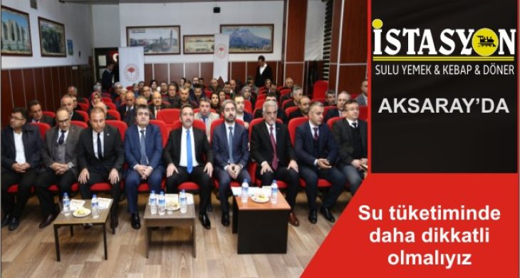 Su tüketiminde daha dikkatli olmalıyız