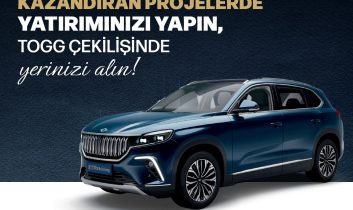 TRinvest’ten Yatırımcılara Büyük Fırsat: Konut Alımlarına Özel TOGG Kampanyası!