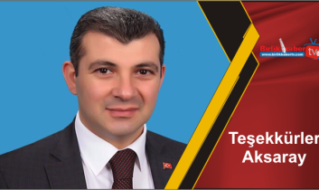 Teşekkürler Aksaray