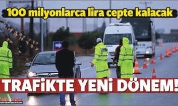 Trafikte e-tebligat dönemi