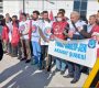 Türk Sağlık-Sen üyesi Sağlıkçılar 1 gün iş bıraktı