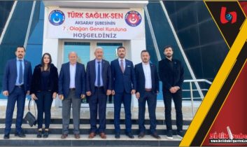 Türk Sağlık-Sen’de Taner Kara Güven Tazeledi