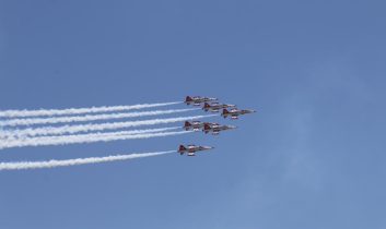 Türk Yıldızları Erzincan Semalarını Renklendirdi