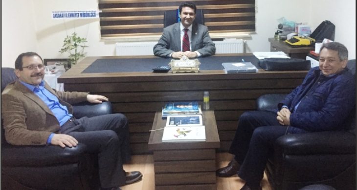 Tüzün ve Gizlenci Gazeteciler ve Yazarlar Cemiyetini Ziyaret Etti