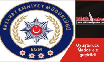 Uyuşturucu Madde ele geçirildi