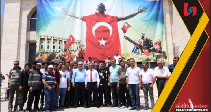 Vali Ali Mantı’dan Ticaret Borsasına ziyaret