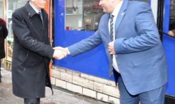 Vali Ataklı Başkan Koçak’ı Ziyaret Etti