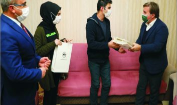 Vali Aydoğdu’dan mektup arkadaşlarına anlamlı ziyaret