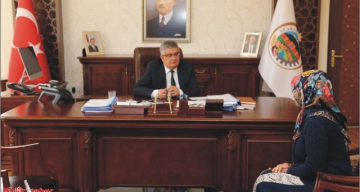 Vali Pekmez, Halk Günü Toplantısı yaptı