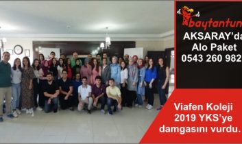 Viafen Koleji 2019 YKS’ye damgasını vurdu…