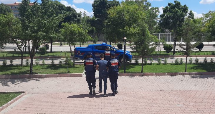 Taptuk Emre Köyünde 17 yıl cezası bulunan firari yakalandı