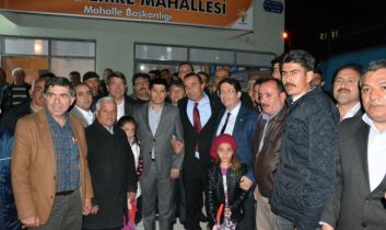 Yunus Emre Mahallesi Ak Parti Seçim İrtibat Bürosu Açıldı