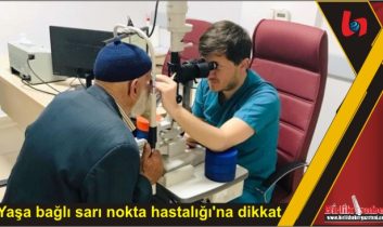 Yaşa bağlı sarı nokta hastalığı’na dikkat