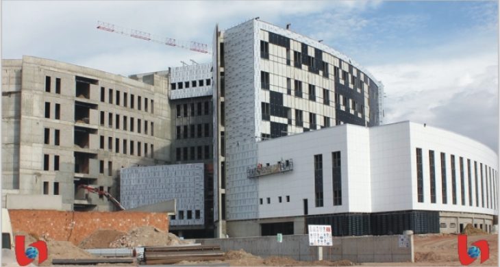 Yeni Aksaray Devlet Hastanesinin  %68’i tamamlandı​