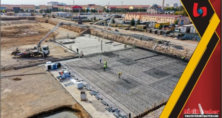 Yeni Belediye Hizmet Binasında Fore Kazık İmalatı Tamamlandı