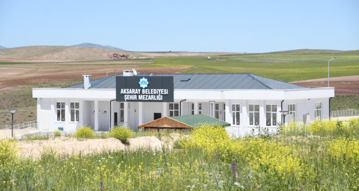 Yeni Şehir Mezarlığı ve Külliyesinde Peyzaj Çalışmaları Başladı