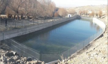 Yuva Yer Üstü Sulama Tesisi Yapımı Tamamlandı